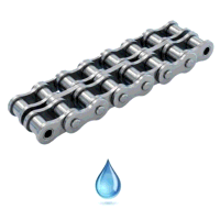 08B2-SS 1/2inch Pitch Roller Chain 5m Box - S...
