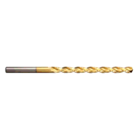 10.20mm HSCo TiN Worm Pattern Long Series Drill DIN340 (Pack of 1)