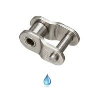 16B1-SS Half Link - Stainless Steel (Dunlop)