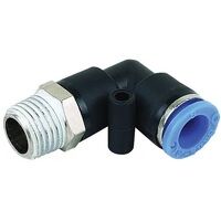 16mm x 1/2inch BSPT Swivel Male Stud Elbow Plastic Push In Fitting