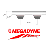 220XL037 Megasync Timing Belt