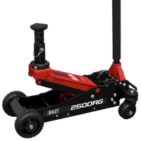 Sealey 2500RG Big Wheel Hybrid Trolley Jack for Off-Road Vehicles, SUVs, Vans  4x4s with Super Rocket Lift 2.5 Tonne