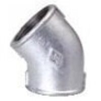 3/4inch BSPP Female Elbow 45� Beaded DIN Galv...