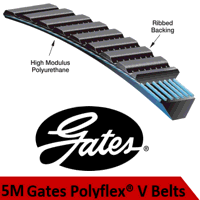 5M280 Polyflex PU V Belt