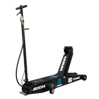 Sealey 6001A Viking Professional Long Reach Air/Manual Operation Trolley Jack with Rocket Lift 6 Tonne
