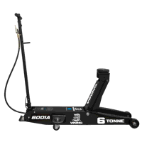 Sealey 6001A Viking Professional Long Reach Air/Manual Operation Trolley Jack with Rocket Lift 6 Tonne