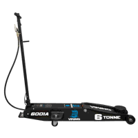 Sealey 6001A Viking Professional Long Reach Air/Manual Operation Trolley Jack with Rocket Lift 6 Tonne