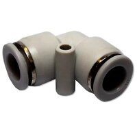 6mm Equal Elbow Grey Push-In Fitting