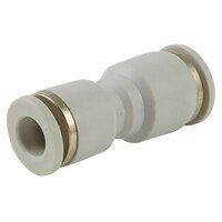 6mm x 4mm Reducing Coupling Grey Push-In Fitt...