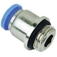 6mm x M5 Round Body Male Stud Coupling Push-I...