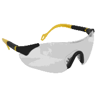 Sealey 9208 Sports Style Clear Safety Glasses with Adjustable Arms