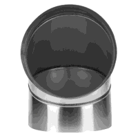 Sealey ABI1700AK3 Stainless Steel Exhaust/Flue 90 Bend for ABI1700 150mm