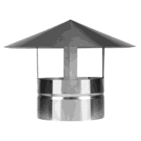 Sealey ABI1700AK4 Stainless Steel Exhaust/Flue Rain Cap for ABI1700 150mm