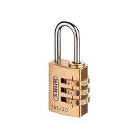 ABUS Mechanical 165/20 20mm Solid Brass Body ...