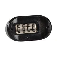 ABUS Mechanical 190/60 60mm Heavy-Duty Combination Padlock Closed Shackle (4-Digit) Carded