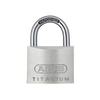 ABUS Mechanical 54TI/35mm TITALIUM Padlock Carded