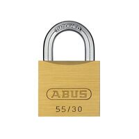 ABUS Mechanical 55/30mm Brass Padlock Carded