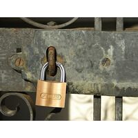 ABUS Mechanical 55/60mm Brass Padlock Carded
