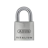 ABUS Mechanical 64TI/20mm TITALIUM Padlock Carded
