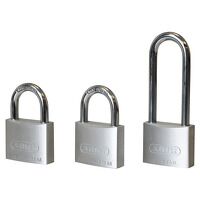 ABUS Mechanical 64TI/40mm TITALIUM Padlock Triple Pack (1 Long Shackle)
