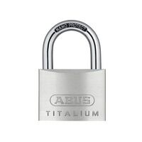 ABUS Mechanical 64TI/60mm TITALIUM Padlock Carded