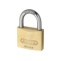 ABUS Mechanical 65IB/50mm Brass Padlock Stain...