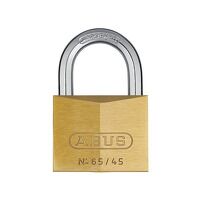 ABUS Mechanical 65/45mm Brass Padlock Carded