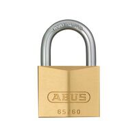 ABUS Mechanical 65/60mm Brass Padlock Carded