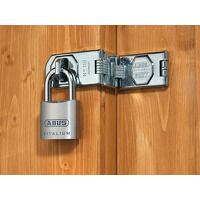 ABUS Mechanical 80TI/40mm TITALIUM Padlock 63mm Long Shackle Carded