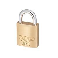 ABUS Mechanical 83/45mm Brass Body Padlock Ca...