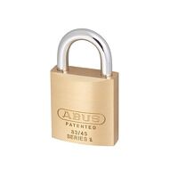 ABUS Mechanical 83/45mm Brass Body Padlock Ke...