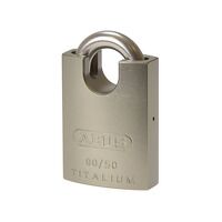 ABUS Mechanical 90RK/50mm TITALIUM Padlock Cl...