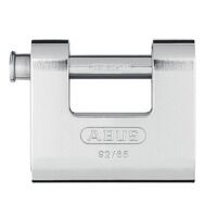 ABUS Mechanical 92/65mm Monoblock Brass Body Shutter Padlock Carded