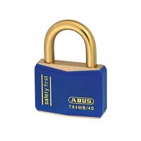 ABUS Mechanical T84MB/40mm Blue Rustproof Pad...