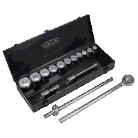 Sealey AK2585 Premier Socket Set 3/4Sq Drive ...