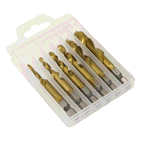 Sealey AK3025 Combination Drill  Tap Bit Set ...
