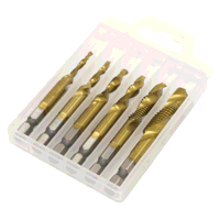 Sealey AK3025 Combination Drill  Tap Bit Set 6pc