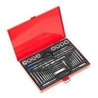 AK3037 Sealey 37pc Split Dies Tap & Die Set - Metric