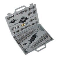 AK303 Sealey 45pc Split Dies Tap & Die Set - Metric