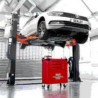 Sealey AK470DX Mobile Multifunction Oil Station with 61pc Tool Set