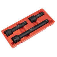 Sealey AK5515 Premier Impact Extension Bar Set 3/4Sq Drive 3pc