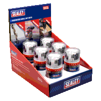 Sealey AK5711DB Drill Bit Sets Combination Display Box of 6