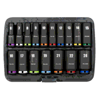 Sealey AK68219 Deep Impact Socket Set 3/8Sq Drive 17pc