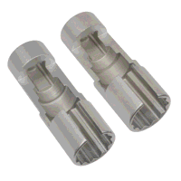 Sealey AK6902 Slim Profile Diesel Piezo Injector Pipe Sockets 3/8Sq Drive 17  18mm 2pc