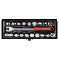 Sealey AK759 Oil Drain Plug Key Set 3/8Sq Drive 20pc