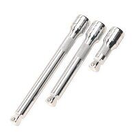 AK764 Sealey 3pc 1/2inch Sq Drive Wobble/Rigid Extension Bar Set