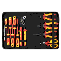 Sealey AK83463 Screwdriver, Pliers  Scissor Set 12pc - VDE Approved