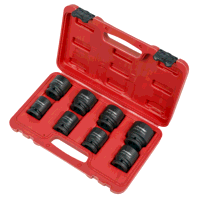 Sealey AK886 Premier Impact Socket Set 3/4Sq Drive 8pc