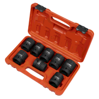 Sealey AK889M Premier Impact Socket Set 1Sq Drive 8pc