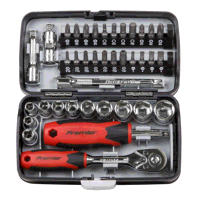 Sealey AK8945 Socket  Bit Set 38pc 1/4Sq Drive